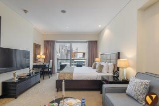 Vogue Vacation Homes, Marina JW Marriott with Direct Access to Marina Mall, Studio Apartment with Balcony and Marina Skyline View, Access to all Amenities - 2
