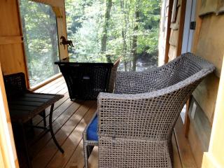Romantic Cabin Rental Overlooking Otter Creek in the Adirondacks of Upstate New York - 3