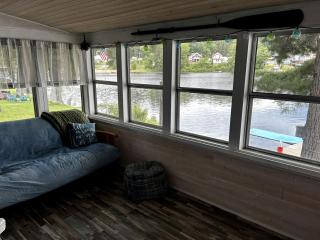 Cozy Lakefront Cabin Perfect for a Family Getaway in Wells, NY - 1