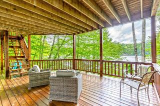 Enormous Cabin Retreat with Beautiful Views and Private Dock in Topton, North Carolina - 1