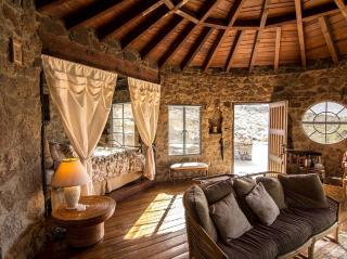 Stone-Built Bungalow Rental with Coachella Valley Views near Palm Springs, California - 9