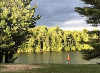 Family-Friendly Cabin Rental with Fire Pit on Shores of Sysladobsis Lake in Maine - 3