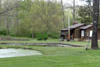 Rustic Cabin Rental with an Indoor Fireplace in Laurel Bloomery, Tennessee - - 2