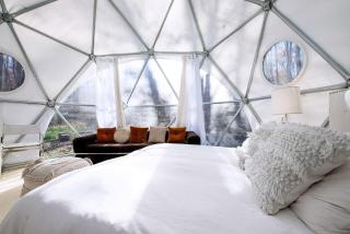 Cozy Unique Dome for a Romantic Glamping Getaway on a Private Farm in Woodridge, New York - 7