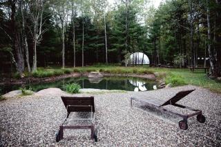 Cozy Unique Dome for a Romantic Glamping Getaway on a Private Farm in Woodridge, New York - 6