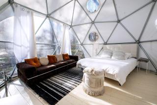 Cozy Unique Dome for a Romantic Glamping Getaway on a Private Farm in Woodridge, New York - 1