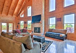 Gorgeous Log Cabin Rental near the Blue Ridge Mountains in Dobson, North Carolina - 9