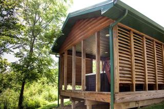 Impressive Secluded Cabin with Hot-tub in Herod, Illinois - 0