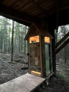Eco-Friendly, Abstract Treehouse Surrounded by Wildlife and Hiking Trails For a Special Getaway in Sparrow Bush, New York - 3