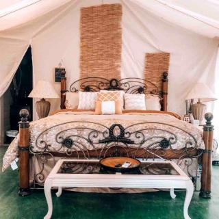 Luxury Safari Tent with Private Bathroom in Swan Valley, Idaho near Palisades Lake - 7