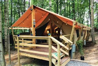 Fabulous West Virginia Glamping Tent - 0