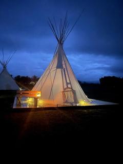 Experience Pet-Friendly Perfection: Classic Tipi Glamping Near Wind River Mountains, WY - 0