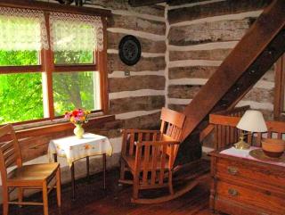 Rustic Norwegian-Style Log Cabin Rental near the Upper Iowa River in Decorah, Iowa - 5