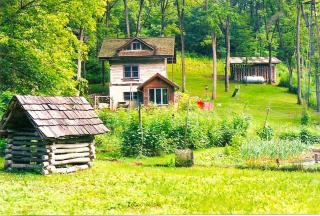 Rustic Norwegian-Style Log Cabin Rental near the Upper Iowa River in Decorah, Iowa - 3