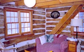 Rustic Norwegian-Style Log Cabin Rental near the Upper Iowa River in Decorah, Iowa - 3