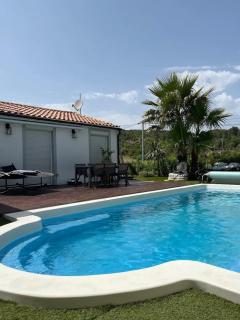 Villa accueillante avec piscine à Saint-Paul-et-Valmalle - 8