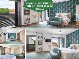 Idéal Amis & Groupes - 10min Avignon - 5min Gare - Grand jardin clos - Parking gratuit - Au calme - Maison haut de gamme - Entièrement climatisée - "Chacun son espace" - Sorgues - 1