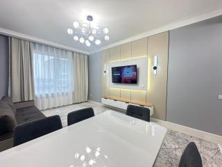 Двухкомнатная квартира с евроремонтом в центре Алматы, рядом с ТРЦ MEGA Center - 7
