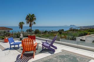 Villa piscine chauffée - Vue mer et Gibraltar - 9
