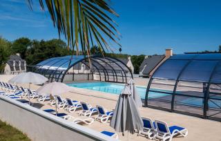 Maison avec piscine chauffée toute l'année à Morgat en bretagne sur la presqu'île de Crozon située à 800 m de la mer - 0