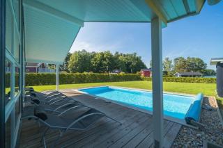 Ferienhaus mit Pool und Sauna am Duemmer See - 9