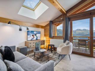 Confort à Les Saisies, appartement pour 6 personnes avec parking - FR-1-809-28 - 0
