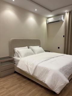 شقة دور ارضي غرفة وصالة أنيقة دخول ذكي - 4