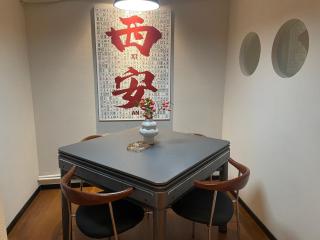 西安市中心钟楼中式装修风格大四居室 - 5