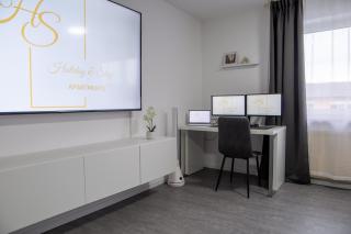 Holiday&Stay, Apartment Relax, Küche, 85Zoll TV, WLAN - 9