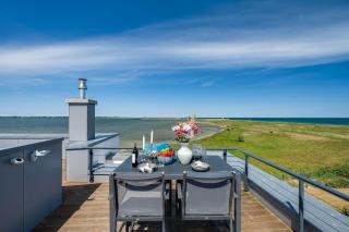 Herzmuschel erste Reihe, Dachterrasse, Schleiblick, Garten, Carport, Gaskamin, Sauna, Terrasse, Strandkorb, Aussenrolllaeden - 8