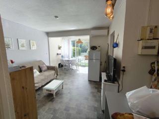 Bel Appartement T2 Climatisé avec Jardin et Wifi, à 150m de la Plage, Valras-Plage - FR-1-701-55 - 6