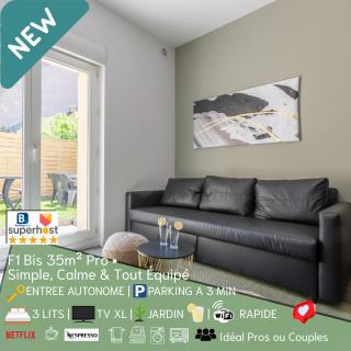 CATTENOM NEW NOVÝ NOWY НОВИЙ - 3 min Parking, Wi-Fi, Nespresso - Repos assuré, calme & confort - Rest guaranteed, quiet & comfy - 8