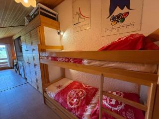 Charmant 2 Pièces + Cabine aux Saisies, 4 pers., Balcon Sud, TV, WiFi - FR-1-293-210 - 2
