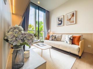 Asoke Luxury High Rise - Steps to BTS and MRT - WiFi - 1