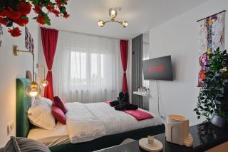 CityView Full Kitchen 2 Bedroom Apartment AC - Boekarest - 0