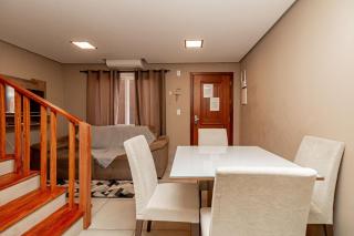 Casa em condomínio até 8 p com 1 vaga - 0