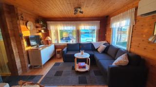 Villa Salme lemmikkiystävällinen mökki Taivalkoskella Jokijärven rannalla - 6