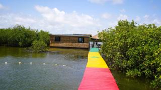 Maison flottante SWEET MALBALY - chambre double - vue imprenable sur mer- iles du saloum - 4