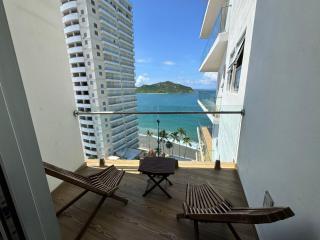 Lujoso Departamento a pie de playa en Mazatlan CAM - 1
