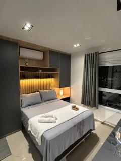 Studio novo, completo com ar condicionado e muito bem decorado - centro - 8