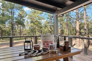 Charming Pines Cabin with Fireplace and BBQ - 6