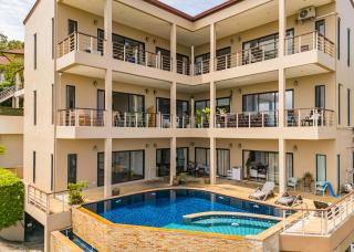 Panoramic Sea View Chaweng Hill Modern Apartment - 4