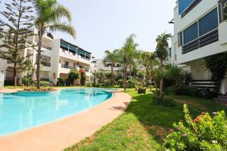 Skhirat Beach-2 chambres proche Plage avec Piscine - 0