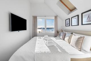 Ostsee-Ferienwohnung "Meeresflüstern" für 4, Modern, Meerblick, Sauna, Terrasse, nah am Strand - 5