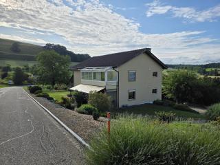 Apartment 2 Hügelruhe Mandach - 25 m2 - 1 Schlafzimmer - Ferien - Business - Böttstein - 8