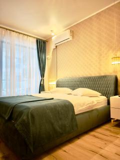 Aqua Vista Queens Apartament 2 Camere Mobilat Lux Langa Infinity Resort Parcare Privata - 3