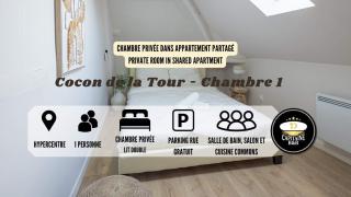 Cocon de la Tour - Chambre 1 - Hypercentre - Troyes - 0