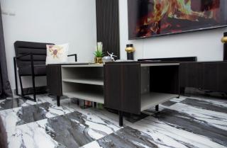 Furnished apartment, bedroom, living room - 7