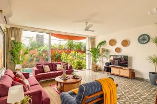 El Volar by The Blue Kite - 2BHK, 5 Mins to Casino & 10 Mins to Candolim Beach with Big common Pool, Fully Equipped Kitchen, 24x7 Security, WiFi - 0