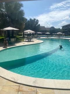 Apto completo com 3 quartos, piscina e academia - Pé na areia, Muro Alto - 8